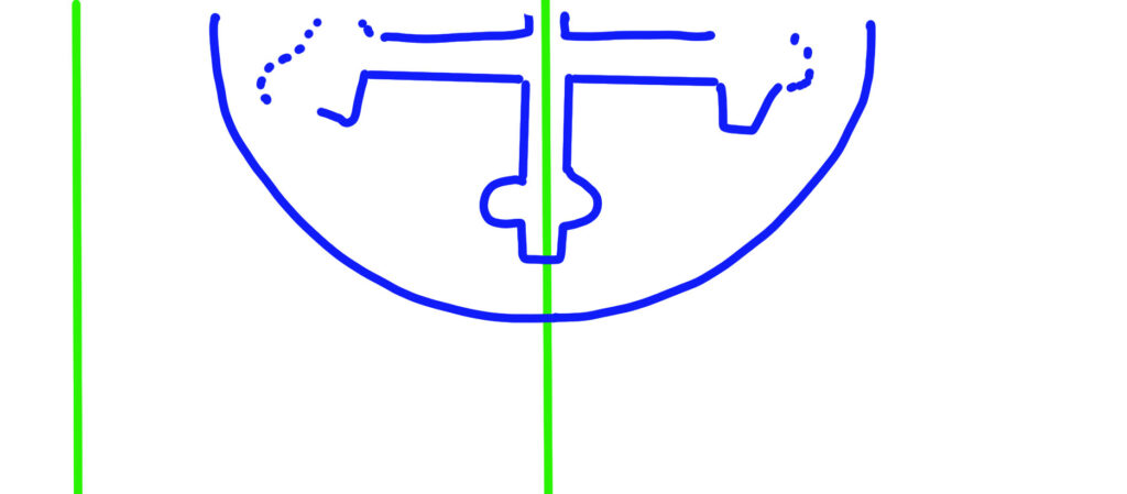 Arundel ff. 169-172- Line drawing