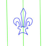 Leicester Sheet 5 - Line drawing